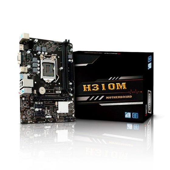 Imagem de Placa Mae Intel 1151 H310 2xDdr4 Hdmi/Vga 9º Geração H310MHP Biostar