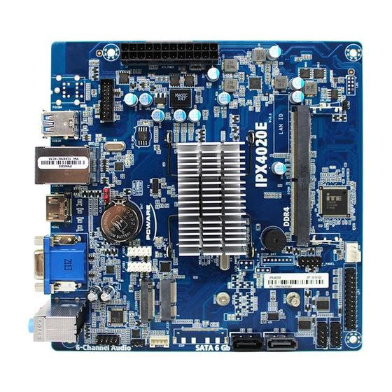 Imagem de Placa Mãe Ipx4020e Integrada Pcware, Celeron Dual Core N4020 2.8ghz, Ddr4 So-dimm, Hdmi, M.2 2280