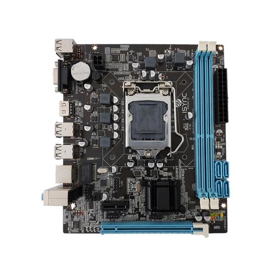 Imagem de Placa Mãe Isync H61 Lga 1155 Rede 10/100/1000