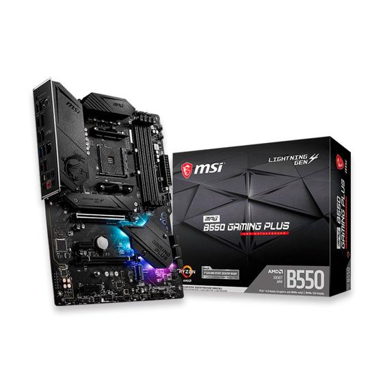 Placa Mãe MSI B550 Gaming Plus AM4 911-7C56-049 Menor preço em Placa Mãe MSI B550 Gaming Plus AM4 911-7C56-049