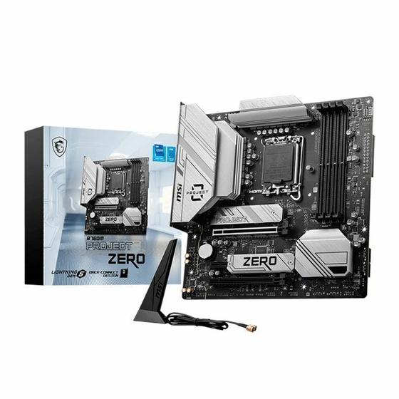 Imagem de Placa Mae Msi Intel LGA 1700 Ddr5 Micro Atx-B760m Project Ze