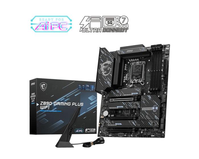 Imagem de Placa Mae MSI INTEL LGA (1851) DDR5 ATX - Z890 Gaming PLUS Wifi - 911-7E34-002