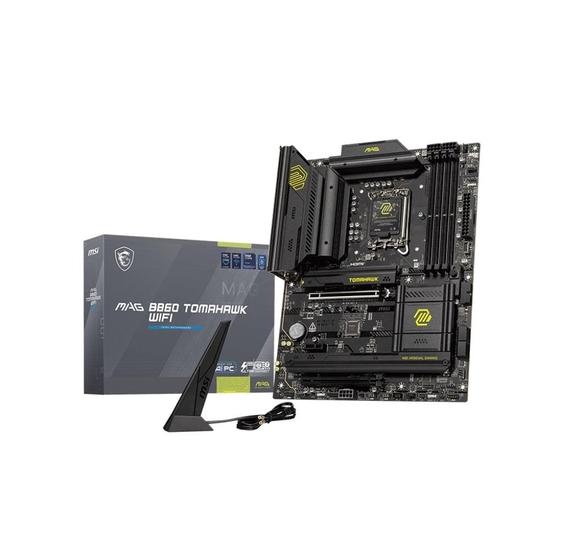 Imagem de Placa Mãe MSI MAG B860 TOMAHAWK WIFI 7 LGA 1851 4xDDR5 Chipset Intel B860 ATX