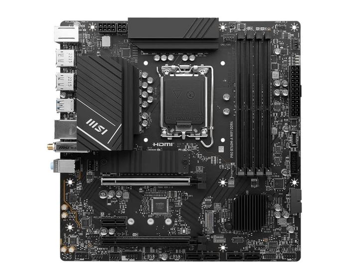 Imagem de Placa-Mãe MSI PRO B760M-A WIFI DDR4 - Série Pro mATX