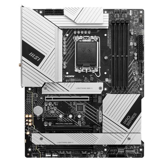 Imagem de Placa Mãe MSI PRO Z790-A Max Wifi - 911-7E07-014