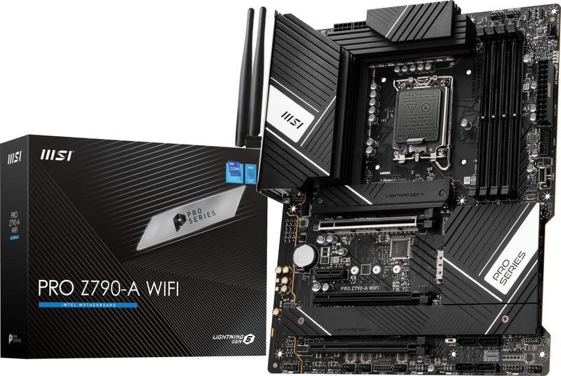 Imagem de Placa-mãe MSI PRO Z790-A WiFi Pro Series ATX com DDR5