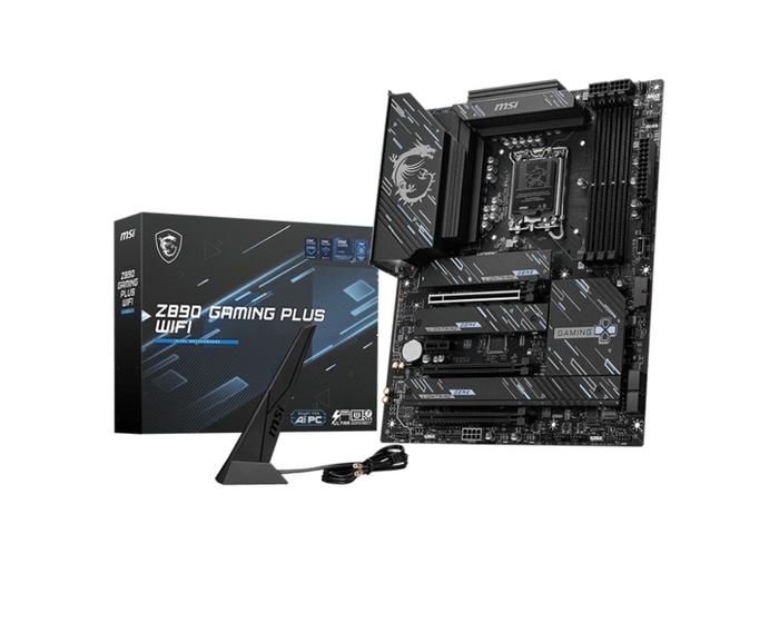 Imagem de Placa Mãe MSI Z890 GAMING PLUS WIFI 7 LGA 1851 4xDDR5 