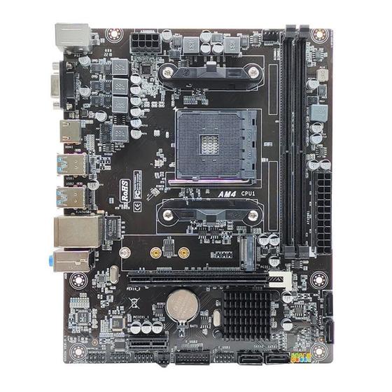 Imagem de Placa Mãe OEM Bluecase BMBA520 AMD AM4 DDR4 Gigabit M2 Nvme