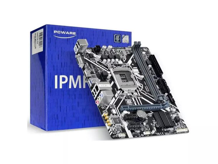 Imagem de Placa Mãe Pcware H310 Hdmi Vga Intel Lga 1151 Ddr4 IPMH310G