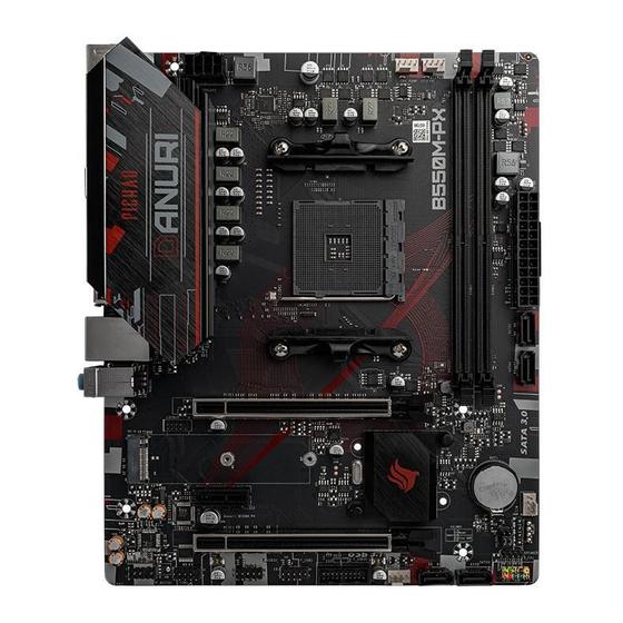 PLACA MÃE AMD AM4 PICHAU DANURI B550M-PX