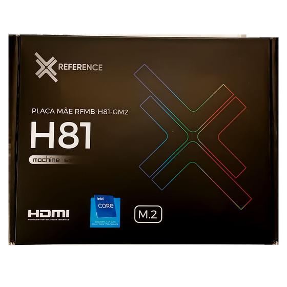 Placa Mãe Reference H81-gm2, Rede Gigabit, M.2, Chip H81, Intel Lga 1150, Matx, Ddr3 Menor preço em Placa Mãe Reference H81-gm2, Rede Gigabit, M.2, Chip H81, Intel Lga 1150, Matx, Ddr3
