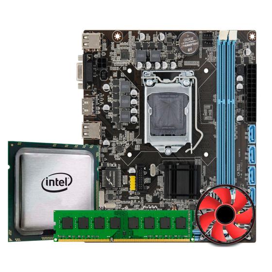 Imagem de Placa Mãe Storm-z H110 DDR3 / Processador I5 6400 / Cooler / Ram 4GB