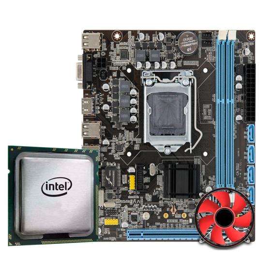 Imagem de Placa Mãe Storm-z H110 DDR3 / Processador I5 6400 / Cooler