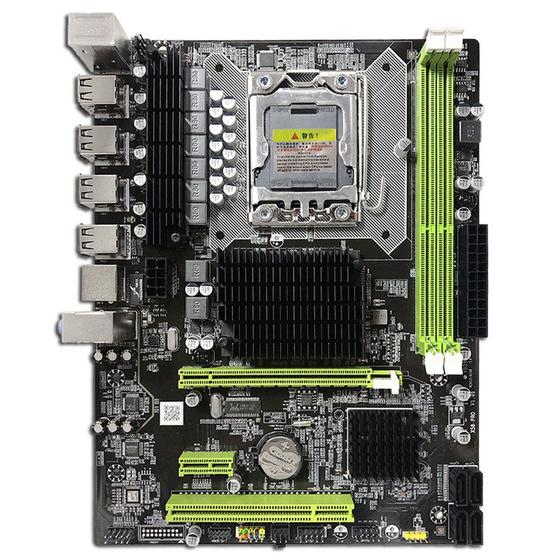 Imagem de Placa-Mãe X58 LGA1366 - Suporte a CPU, mSATA e DDR3