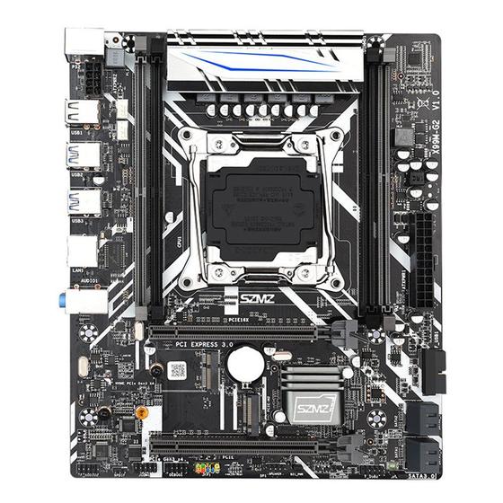 Imagem de Placa-Mãe X99M-G2 DDR4 LGA2011 V3/V4 com M.2 e WiFi - Suporte E5
