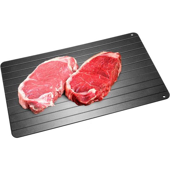 Imagem de Placa Mágica de Descongelar Carnes Vegetais Rápido e Seguro