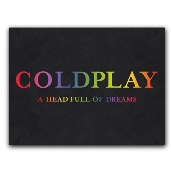 Imagem de Placa  Mdf  20 Cm X 30 Cm - Coldplay (Bd13)