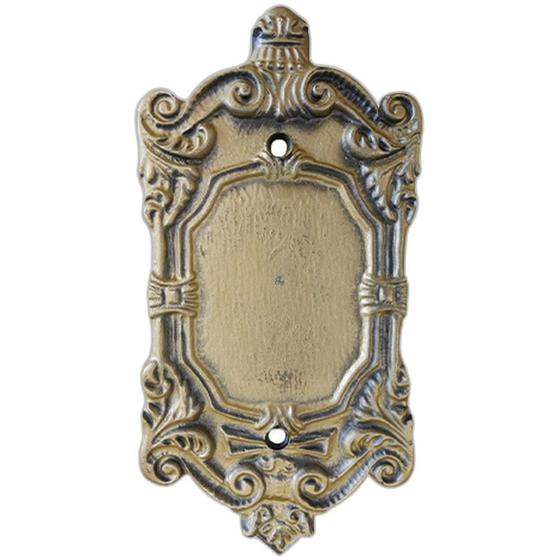 Placa Modelo Colonial 4x2 0-t Cega - Kit C/10 Peca(S) Menor preço em Placa Modelo Colonial 4x2 0-t Cega - Kit C/10 Peca(S)