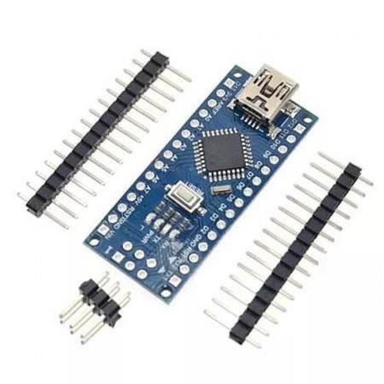 Imagem de Placa Nano V3 Pinos Não Soldados Atmega328 Para Arduino Nano