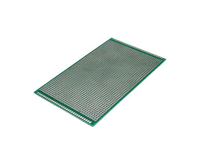 Imagem de Placa Padrão PCI Dupla Face Furação Ilha 9x15cm Verde