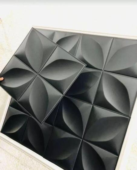 Imagem de Placa Painel 3D Revestimento PVC Relevo Cx Com 50 Unids Parede Decorada