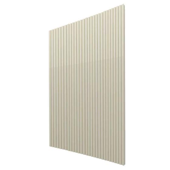 Imagem de Placa Painel Ripado Nobre 200cm x 250cm Gelius Off White