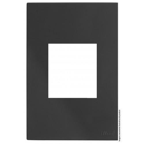 Imagem de Placa Para 2 Modulos Juntos Com Suporte 4X2 Brs12413-3Gf.