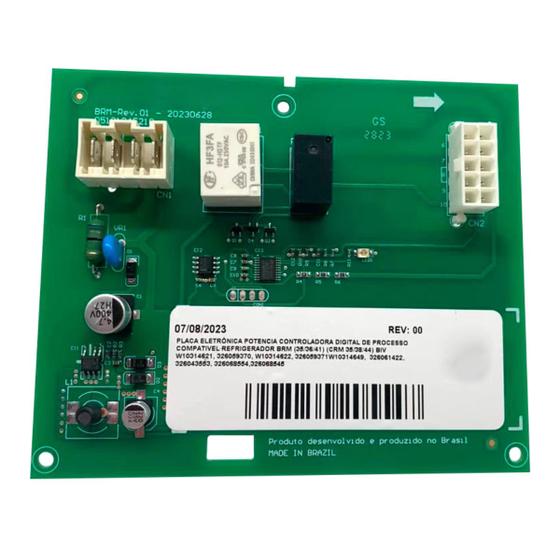 Imagem de Placa Para Geladeira Consul CRM47 CRM49 CRM45 W10314621