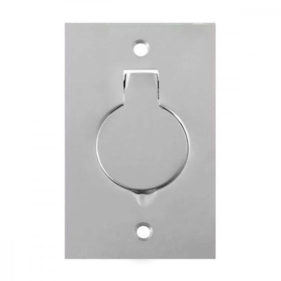 Placa Para Piso Inox 4X2 Olivo Com Modulo Rj45 Imagem de Placa Para Piso Inox 4X2 Olivo Com Modulo Rj45