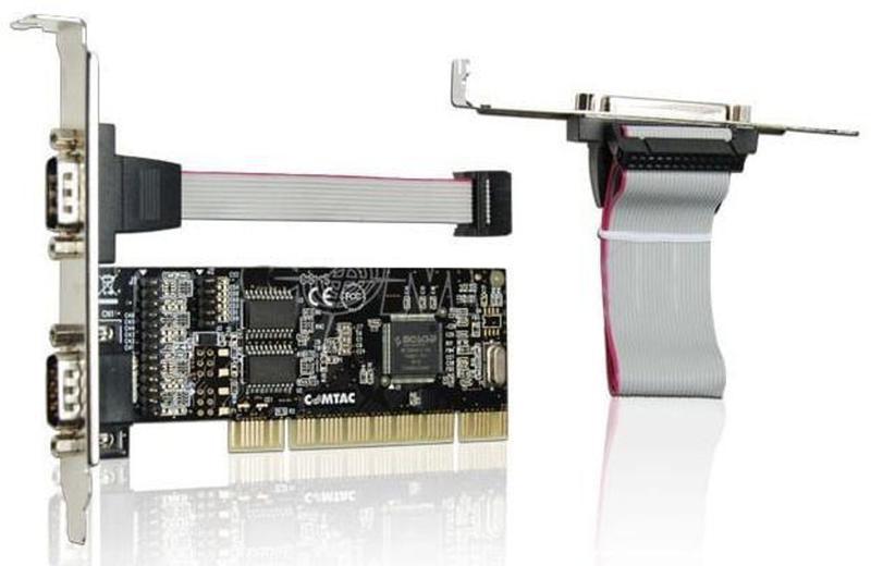 Imagem de Placa PCI com 2 Portas Serial e 1 Paralela - Comtac 9017