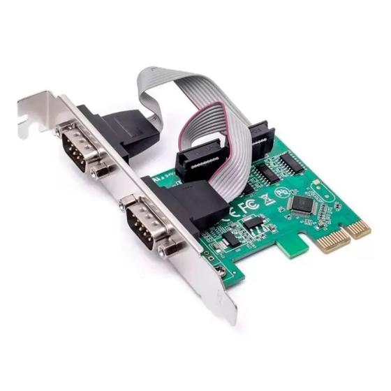Imagem de Placa PCI-E 2 Portas serial Knup KP-T89