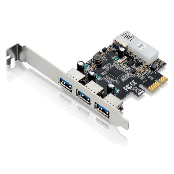 Imagem de Placa PCI-Express com 4 Portas USB 3.0 GA130 Multilaser - Multilaser