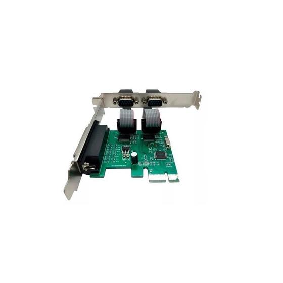 Imagem de Placa Pci F3 Express X1 2 Seriais 1 Paralela Low Profile Jc-Pci-Prs