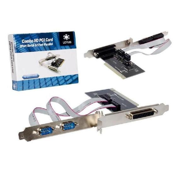 Imagem de Placa Pci Lotus Controladora 2 Serial 1 Paralela