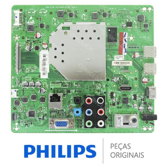 Placa PCI Principal para TV Philips 32PFL3508G, 39PFL3508G, 32PFL3518G Menor preço em Placa PCI Principal para TV Philips 32PFL3508G, 39PFL3508G, 32PFL3518G