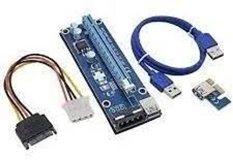 Placa PCI Raiser PCE164P-N03 Ver 006C PCI-E 1X a 16X USB 3.0 PCE164P-NO3 Menor preço em Placa PCI Raiser PCE164P-N03 Ver 006C PCI-E 1X a 16X USB 3.0 PCE164P-NO3