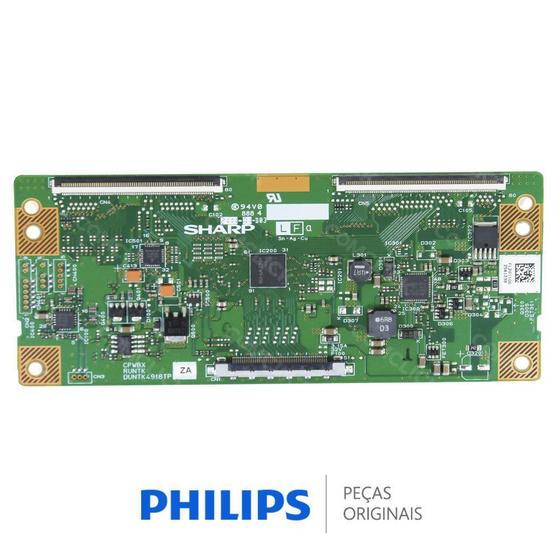 Imagem de Placa PCI T-CON DUNTK4918TP para TV Philips 32PFL5606D, 40PFL5606D