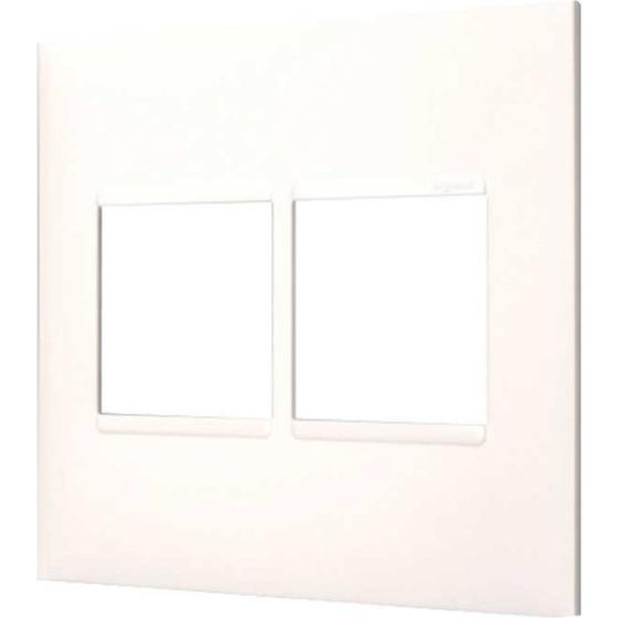 Imagem de Placa Pial Plus+ Branca 4X4 (2+2 Horizontal) 618512Bc