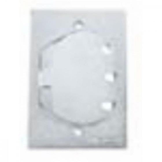 Imagem de Placa Piso Aluminio Tramontina 4X2 Unha Para 1 Rj45  56121/088