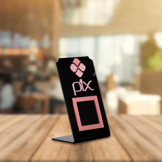 Imagem de Placa Pix Para Pagamento QR Code Em Acrílico