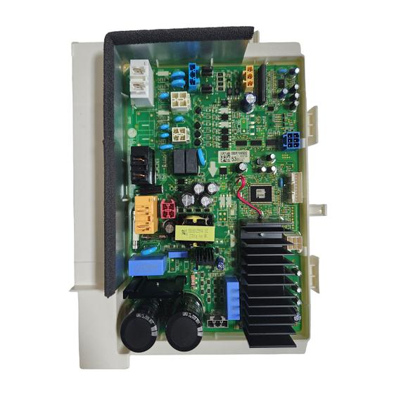 Imagem de Placa Principal Para Lava E Seca LG Wd1014rw  Ebr79950253