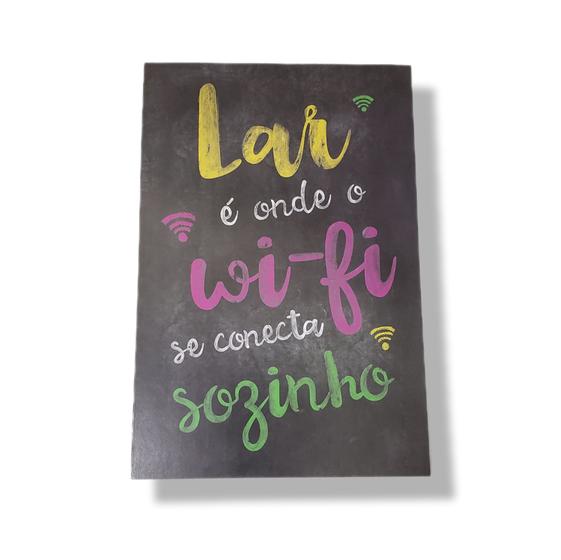 Imagem de Placa/quadros Decorativa Tema Variados Café Rock 1 Pça 19x28