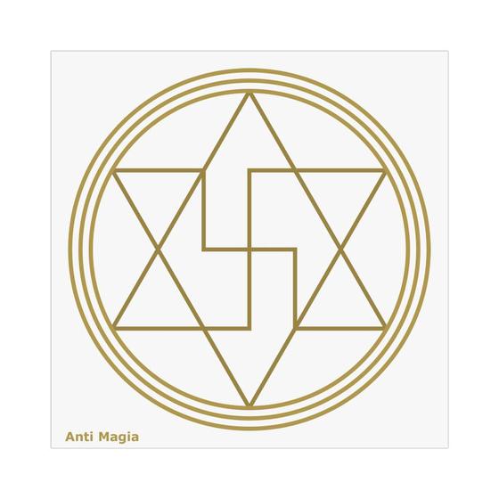 Imagem de Placa Radiônica Anti Magia - Funciona como um escudo para as pessoas que estão expostas aos ataques psíquicos