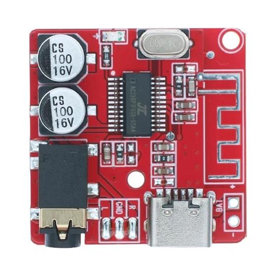 Imagem de Placa Receptora de Áudio Bluetooth 4.0-5.0 - Módulo Mp3 Estéreo Sem Fio