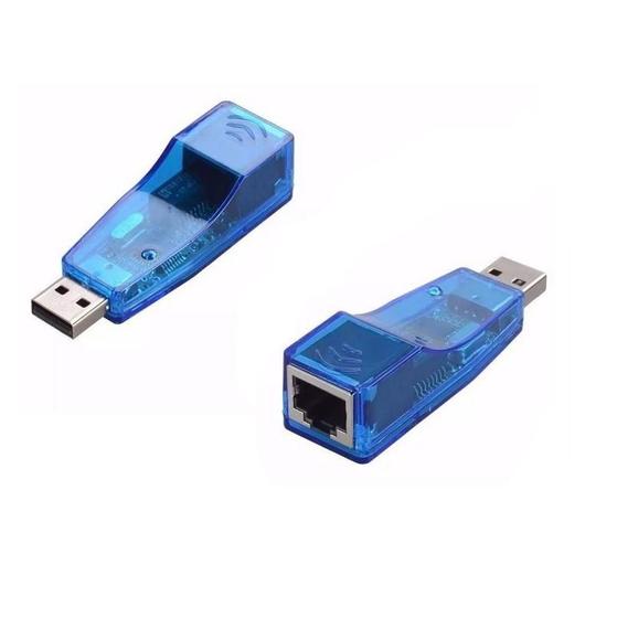 Imagem de Placa Rede USB Externa Rj45 Adaptador Lan Ethernet 10/100