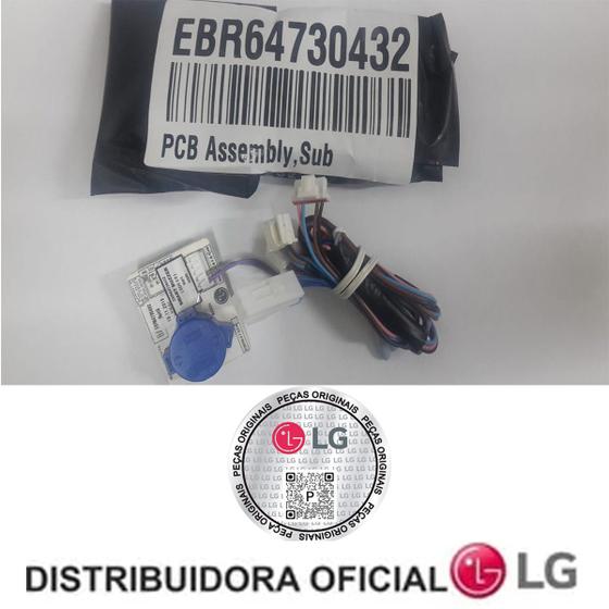 Imagem de Placa Refrigerador LG EBR64730432 modelo GT51BPP Original