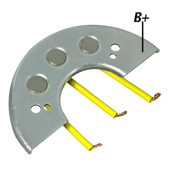 Imagem de Placa retificadora alternador mb perkins/volvo 55a - ga1001 - GAUSS