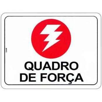 Imagem de Placa Sinalizadora - Quadro de Força - 15x20