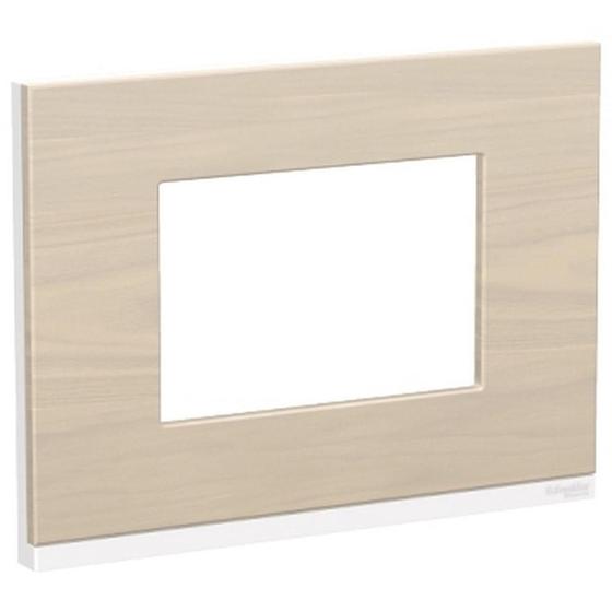 Imagem de Placa suporte 4x2 3 postos class br / nordic wood horizontal orion schneider