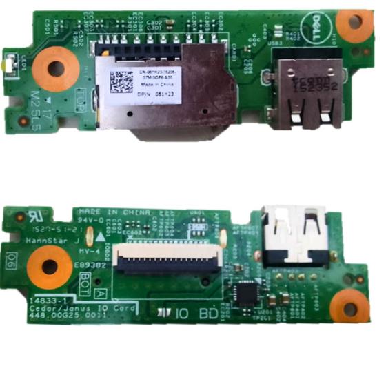 Imagem de Placa USB Compatível Notebook Dell Inspiron 14" 3442 P53G/ CN-061H23-76206